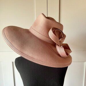 Fine Millinery by August Accessories Wide Brim Derby Hat